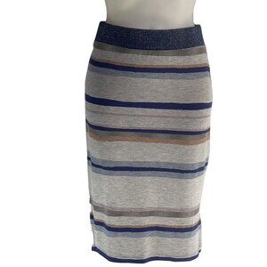 Juicy Couture Womens Striped Knit Pencil Skirt S